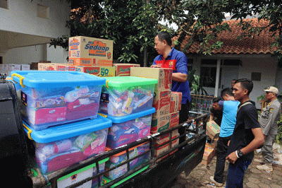 BNPB bersama Pemerintah Kabupaten Cianjur kembali mendistribusikan bantuan logistik untuk warga terdampak gempa bumi magnitudo M5,6.