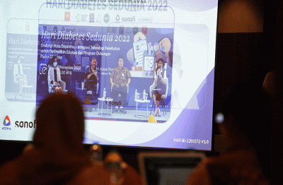 Konferensi pers bertajuk “Lindungi Masa Depanmu – Integrasi Teknologi Kesehatan untuk Optimalkan Edukasi dan Program Dukungan Pasien Diabetes” di Jakarta.