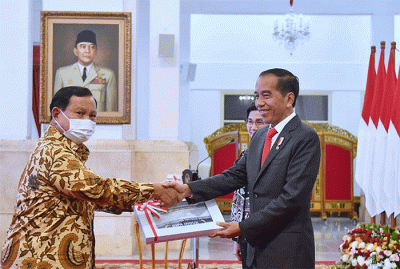 Presiden Joko Widodo menyerahkan Daftar Isian Pelaksanaan Anggaran (DIPA) dan Daftar Alokasi Transfer ke Daerah dan Dana Desa (TKDD) Tahun Anggaran 2023.
