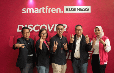 Smartfren paparkan komitmen dan strategi Smartfren Business di Jakarta, Rabu (30/11/2022).