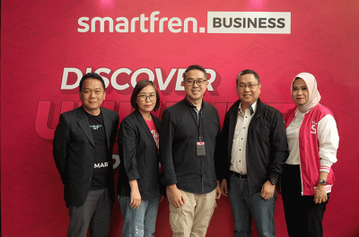 Smartfren paparkan komitmen dan strategi Smartfren Business di Jakarta, Rabu (30/11/2022).