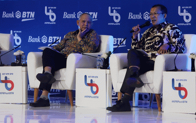 Seminar Economic & Property Outlook 2023 dengan tema “Tantangan Penyediaan Rumah Rakyat Ditengah Ketidakpastian Ekonomi Global” di Jakarta, Rabu (7/12/2022).