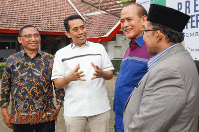 Konferensi pers mengenai hasil Musyawarah Nasional (Munas) Himpunan Pengusaha KAHMI (HIPKA) di Jakarta, Kamis (8/12/2022).