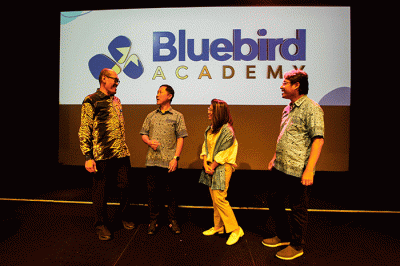 Peluncuran Bluebird Academy di Jakarta, Rabu (7/12/2022).