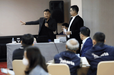 Media Lunch SD-Wan for Multy Segmen Industry 2023 di Jakarta, Kamis (8/12/2022).