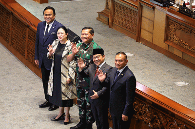 Rapat Paripurna Ke-12 Masa Persidangan II Tahun Sidang 2022-2023 di Kompleks Parlemen, Senayan, Jakarta, Selasa (13/12/2022).