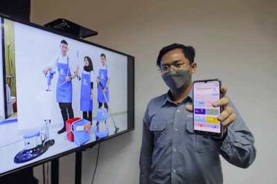 Peluncuran layanan Facility Service Beresinaja di Jakarta, Kamis (15/12/2022).