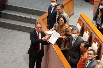 Rapat Paripurna DPR RI Ke-13 Masa Persidangan II Tahun Sidang 2022-2023, Kamis (15/12/2022).