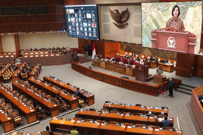 Rapat Paripurna DPR RI Ke-13 Masa Persidangan II Tahun Sidang 2022-2023, Kamis (15/12/2022).