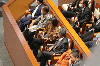 Rapat Paripurna DPR RI Ke-13 Masa Persidangan II Tahun Sidang 2022-2023, Kamis (15/12/2022).