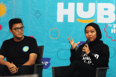 Konferensi pers atau ngobrol santai bersama media mengenai penyedia gym premium FIT HUB di Jakarta, Jumat (16/12/2022).