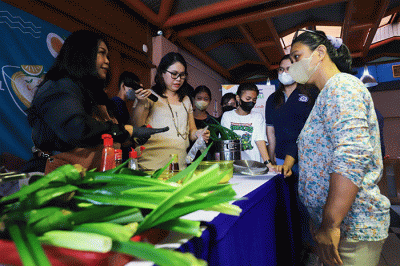 Sejumlah peserta saat mengikuti Workshop Kuliner di Kantor Kemenparekraf, Gedung Sapta Pesona, Sabtu (17/12/2022).