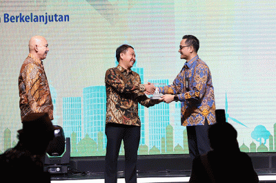 Annual meeting dan BPKH Sustainable Banking Award 2022 di Jakarta, Senin (19/12/2022) malam.