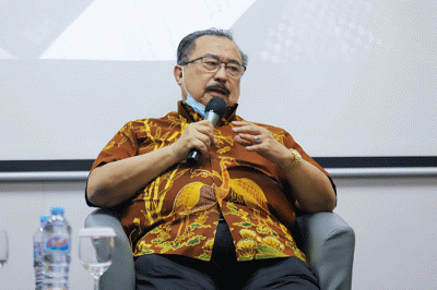 Bincang Pagi Gabungan Perusahaan (GP) Farmasi Indonesia di Jakarta, Selasa (20/12/2022).