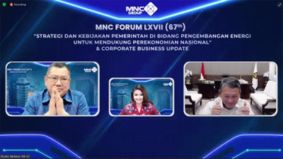 MNC Forum LXVII (67th) bertema “Strategi Dan Kebijakan Pemerintah Di Bidang Pengembangan Energi Untuk Mendukung Perekonomian Nasional