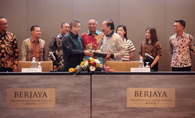 MNC Group jalin kemitraan strategis dengan Berjaya Corporation Berhad Malaysia.