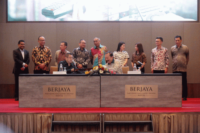 MNC Group jalin kemitraan strategis dengan Berjaya Corporation Berhad Malaysia.
