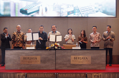 MNC Group jalin kemitraan strategis dengan Berjaya Corporation Berhad Malaysia.