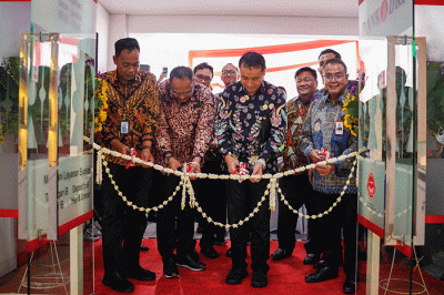 Peresmian Kantor Cabang Bank DKI Syariah Sidoarjo pada acara seremonial pembukaan Kantor Cabang Bank DKI Syariah Sidoarjo, Kamis (12/1/2023).