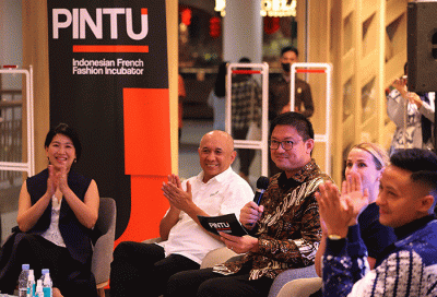 Acara kurasi tahap dua PINTU Incubator 2.0 di Jakarta, Kamis (12/1/2023).