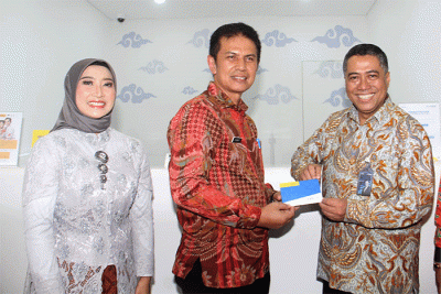 Pembukaan Kantor Cabang Syariah (KCS) BTN Karawang di Jalan Kertabumi, Nagasari, Karawang, Jawa Barat, Senin (16/1/2023).
