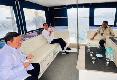 Presiden Joko Widodo melakukan kunjungan kerjan di Provinsi Sulawesi Utara (Sulut), Jumat (20/1/2023).