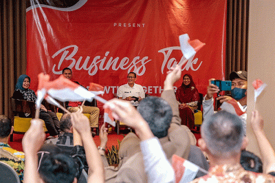 Seminar Genpro (Global Entrepreneurs Profesional) “Dari UKM Menuju Korporasi” di Zest Hotel Bandung, Sabtu (21/1/2023).