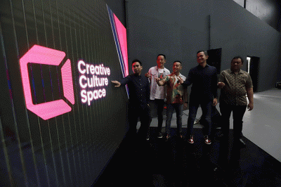 Peluncuran Creative Culture Space di Jakarta, Jumat (27/1/2023).