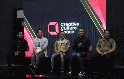 Peluncuran Creative Culture Space di Jakarta, Jumat (27/1/2023).
