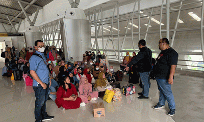 Pengawas Ketenagakerjaan melakukan inspeksi mendadak (Sidak) di Bandar Udara Juanda, Sidoarjo, Jawa Timur, Sabtu (28/1/2023).