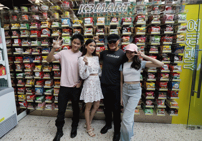 Grand Opening K3Mart di Pantai Indah Kapuk (PIK), Jakarta, Minggu (29/1/2023).