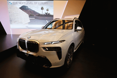 Peluncuran Luxury Sport Activity Vehicle New BMW X7 di Jakarta, Kamis (2/2/2023).