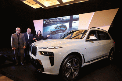 Peluncuran Luxury Sport Activity Vehicle New BMW X7 di Jakarta, Kamis (2/2/2023).