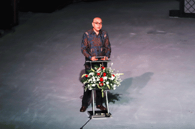 Opening Ceremony ASEAN Tourism Forum (ATF) 2023 di Candi Prambanan, D.I Yogyakarta, Jumat (3/2/2023) malam.