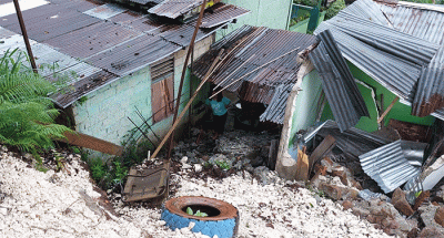 Sebanyak empat warga meninggal dunia setelah terdampak gempa bumi 5.4 SR yang terjadi di Kota Jayapura, Papua, Kamis (9/2/2023).