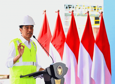 Presiden Joko Widodo meresmikan Pabrik NPK PT Pupuk Iskandar Muda (PIM) yang berada di Kawasan Ekonomi Khusus (KEK) Arun, Kabupaten Aceh Utara.