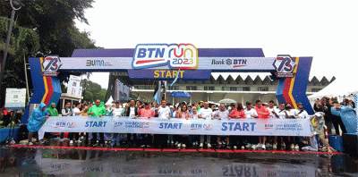 BTN Anniversary Festival 2023 di Jakarta, Minggu (12/2/2023).