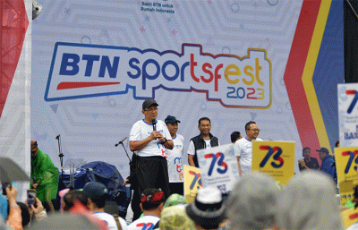 BTN Anniversary Festival 2023 di Jakarta, Minggu (12/2/2023).