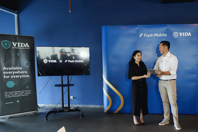 Peluncuran kerja sama PT Indonesia Digital Identity (VIDA) dengan PT FM Digital Solution (Flash Mobile).