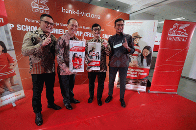 Peluncuran kerja sama produk bancassurance baru VIP Scholar Shield dan VIP Cristal Shield di Jakarta, Selasa (14/2/2023).