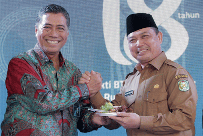 Perayaan Hari Ulang Tahun Unit ke-18 Usaha Syariah BTN (BTN Syariah), di Pontianak, Selasa (14/2/2023).