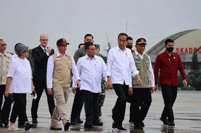 Presiden Joko Widodo secara resmi melepas bantuan kemanusiaan yang dikirimkan oleh pemerintah Indonesia untuk korban bencana gempa di Turki dan Suriah.