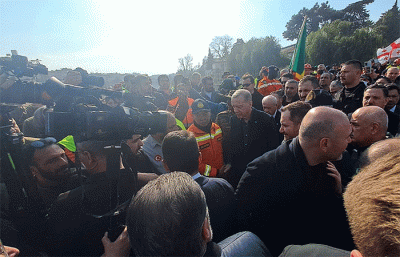 Presiden Turkiye Recep Tayyip Erdogan apresiasi bantuan pencarian dan pertolongan yang diberikan Pemerintah Indonesia pasca gempa M 7,8.