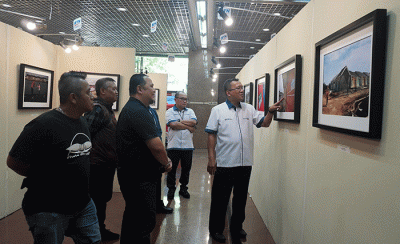 Pameran Anugerah Jurnalistik dan Foto Bank BTN di Menara BTN di Jakarta, Rabu (22/2/2023).