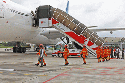 Sebanyak 50 anggota Tim Pencarian dan Pertolongan Indonesia (INASAR) dan rombongan delegasi kemanusiaan untuk Turkiye telah kembali ke Tanah Air.
