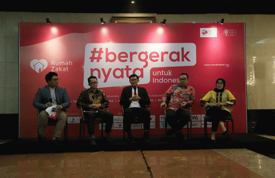Paparan publik dan peluncuran Gerakan #BergerakNyata di Jakarta, Jumat (24/2/2023).