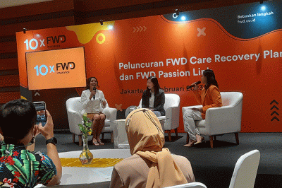 Peluncuran layanan FWD Care Recovery Plan dan produk FWD Passion Link di Jakarta, Selasa (28/2/2023).