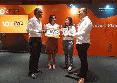 Peluncuran layanan FWD Care Recovery Plan dan produk FWD Passion Link di Jakarta, Selasa (28/2/2023).