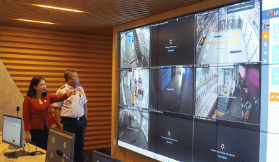 Pusdatin Dishub DKI Jakarta bersama LRT Jakarta terus melakukan kolaborasi dalam pengeloaan data.