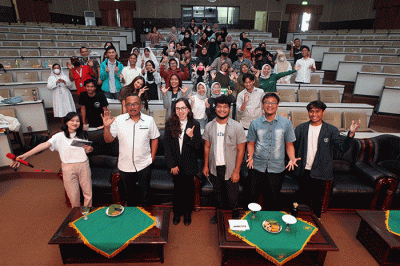Educational Camp Road Show to Campus di Institut Pertanian Bogor, Jawa Barat, Kamis (2/3/2023).